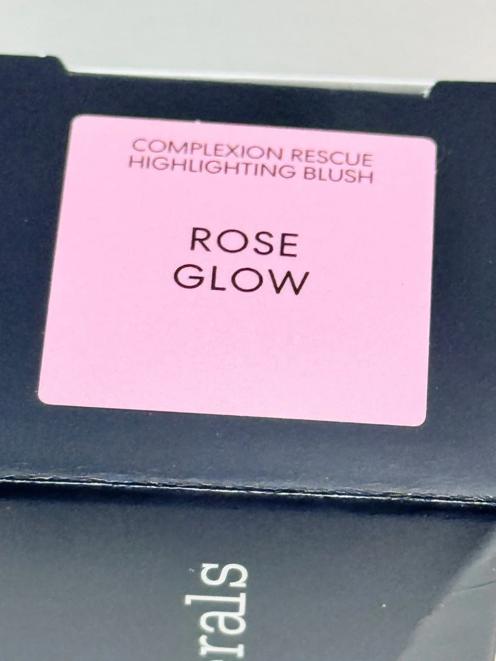bareMinerals Complexion Rescue Highlighting Blush in Rose Glow New/Sealed